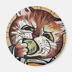 Louis Wain cat Magnet