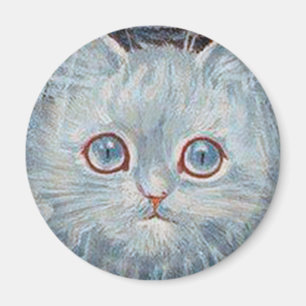 Louis Wain cat Magnet
