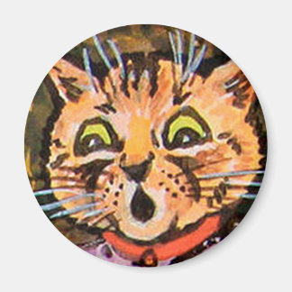 Louis Wain cat Magnet