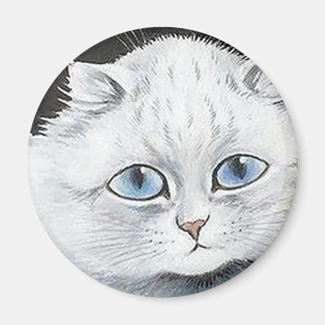 Louis Wain cat Magnet (Vorne)