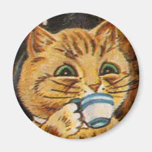 Louis Wain cat Magnet