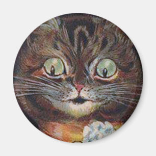 Louis Wain cat Magnet
