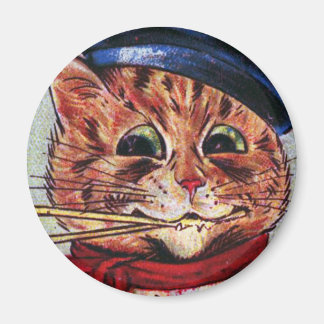 Louis Wain cat Magnet