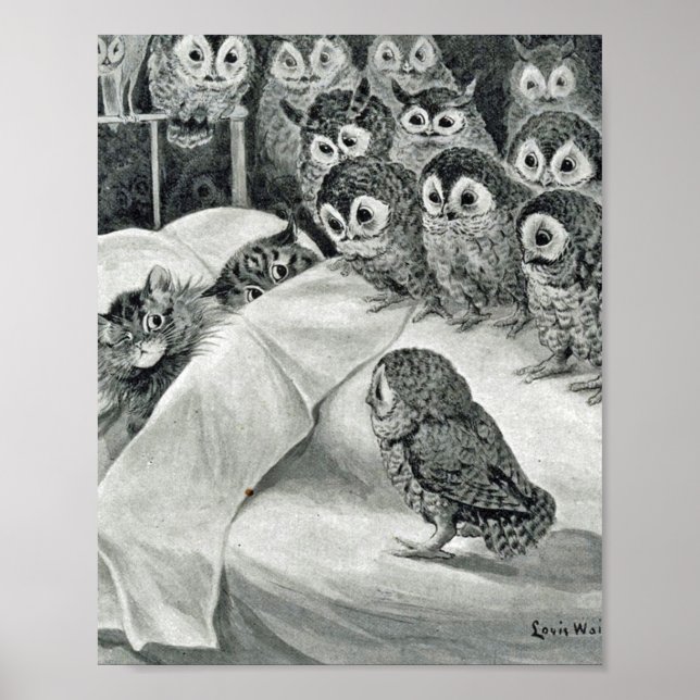 Louis Wain Cat Nightmare Poster (Vorne)
