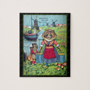 Louis Wain Cats aus Holland Puzzle