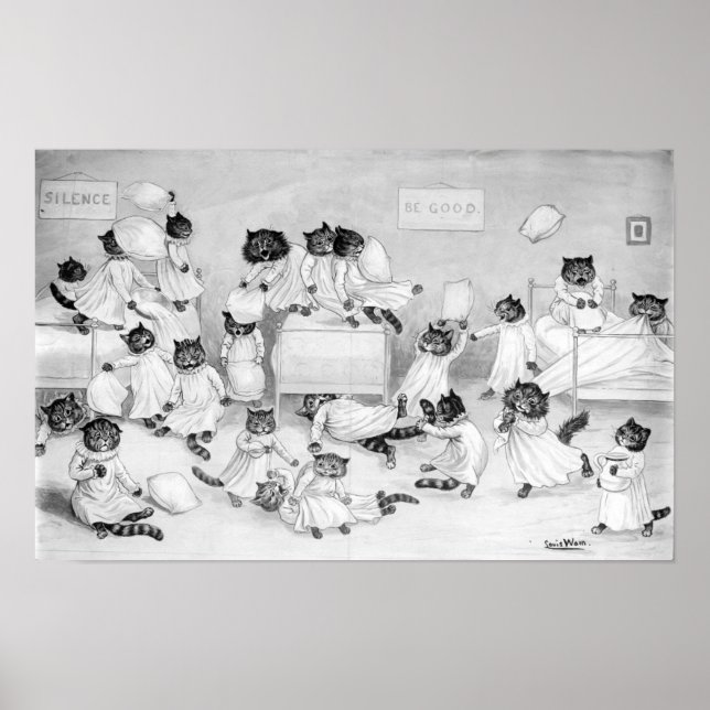 Louis Wain Cats Bedtime Poster (Vorne)