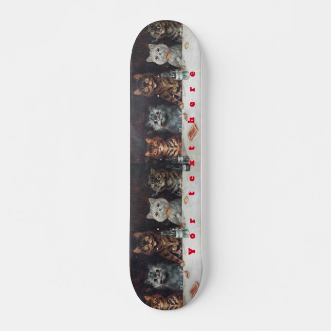 Louis Wain Cats Skateboard (Vorne)