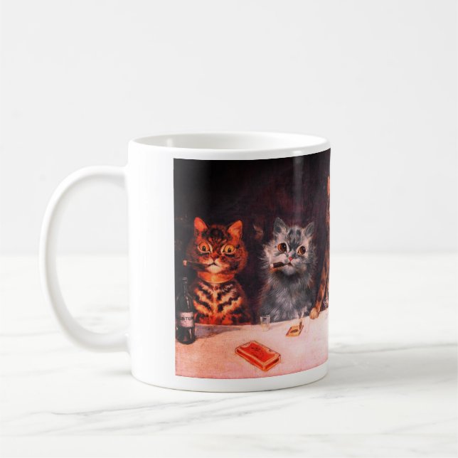 Louis Wain Coffee Tasse (Links)