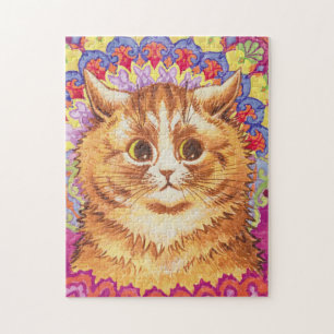 Louis Wain Colorful Cat Puzzle