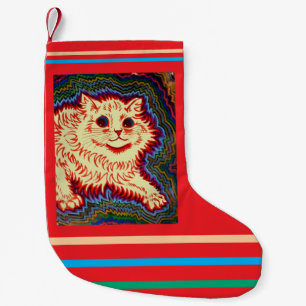 Louis Wain, Elektrische Katze Kleiner Weihnachtsstrumpf