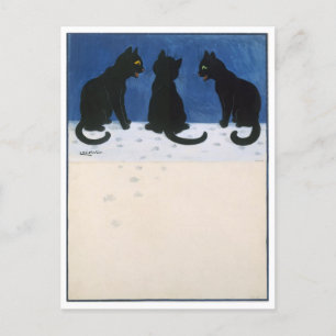 Louis Wain Holiday Postcard Feiertagspostkarte