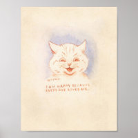 Louis Wain - Ich bin glücklich, weil ich alle Lieb