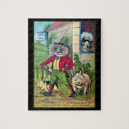 Louis Wain Katzen aus Irland Puzzle