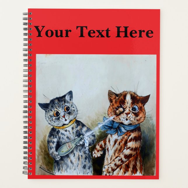 Louis Wain Katzen  Planer (Vorderseite)