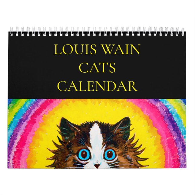 Louis Wain Katzenkalender Kalender (Titelbild)