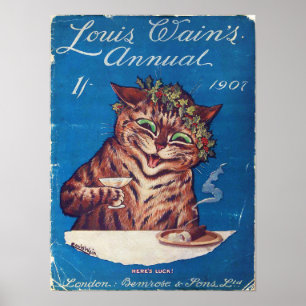 Louis Wains Jahrbuch 1907 Poster