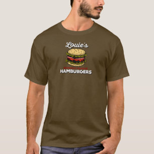 Louis Wipeout-Bimsstein-Hamburger-T - Shirt