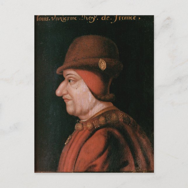Louis XI Postkarte (Vorderseite)