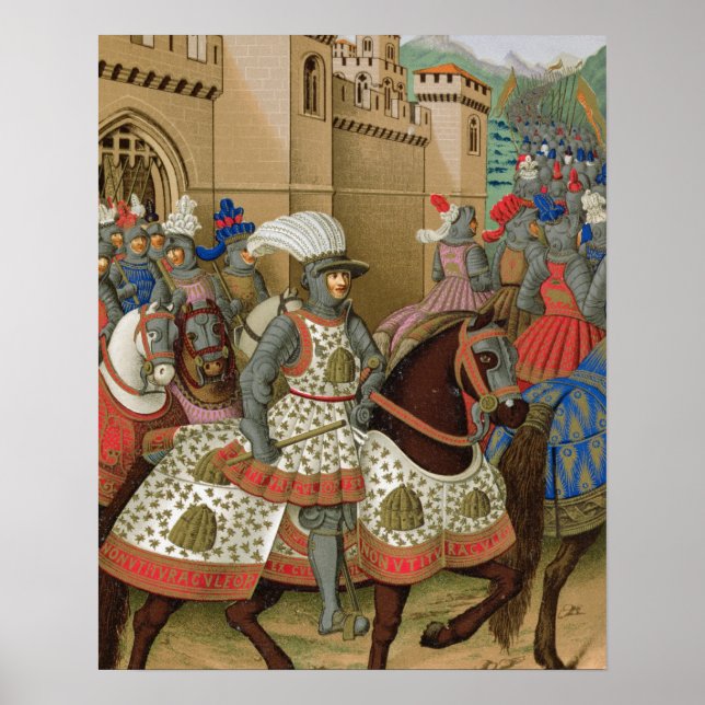 Louis XII (1462-1515) Verlassend Alexandria auf de Poster (Vorne)