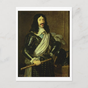 Louis XIII (1601-43) (Öl auf Leinwand) Postkarte