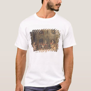 Louis XIII am Chateau von Blois, 1874 (Öl auf c T-Shirt