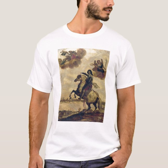 Louis XIII an der Belagerung von La Rochelle T-Shirt (Vorderseite)