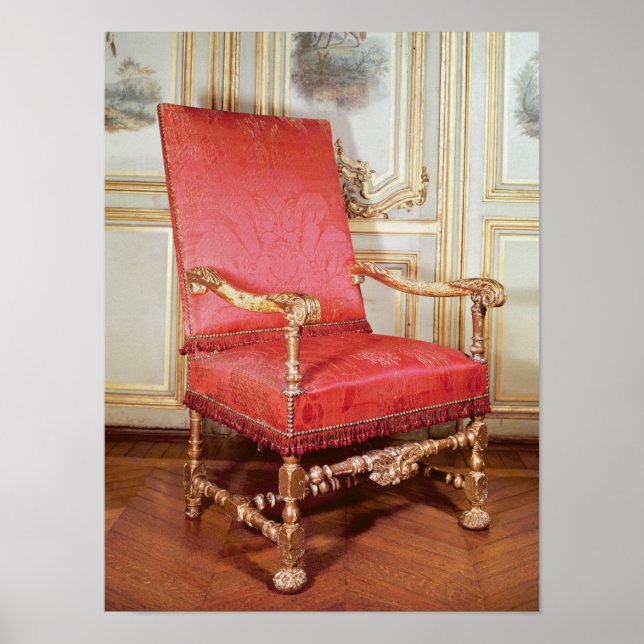 Louis XIII Sessel Poster (Vorne)