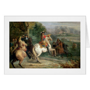 Louis XIV (1638-1715) die Belagerung eines Ci