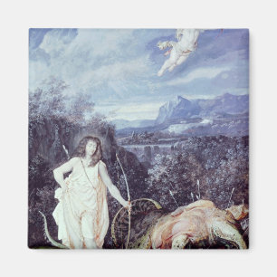 Louis XIV als Apollo, Slayer der Pythonschlange Magnet