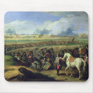 Louis XIV an der Belagerung von Tournai Mousepad