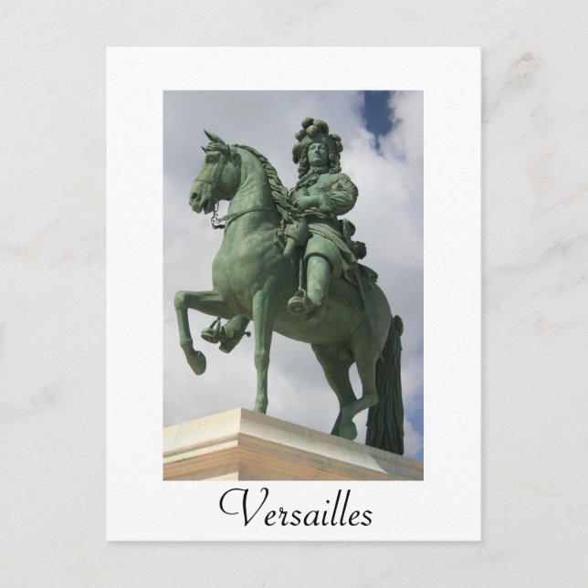 Louis XIV Postkarte (Vorderseite)