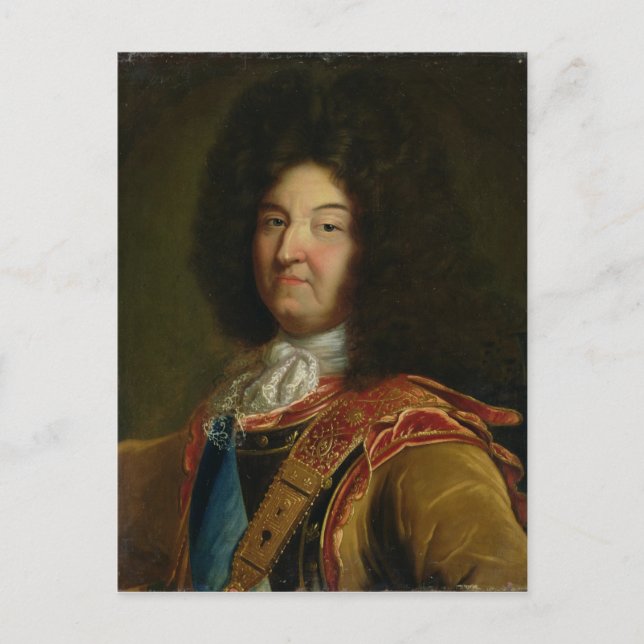 Louis XIV Postkarte (Vorderseite)