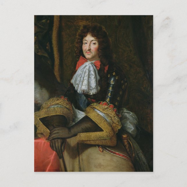 Louis XIV Postkarte (Vorderseite)