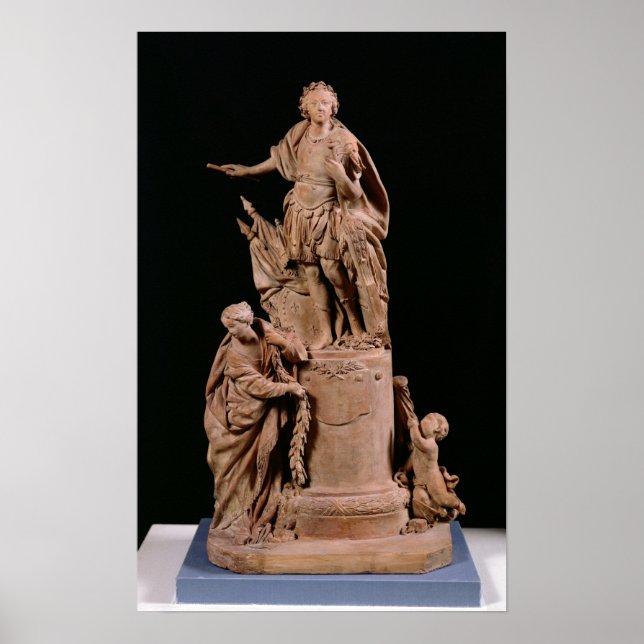 Louis XV als römischer Kaiser Poster (Vorne)