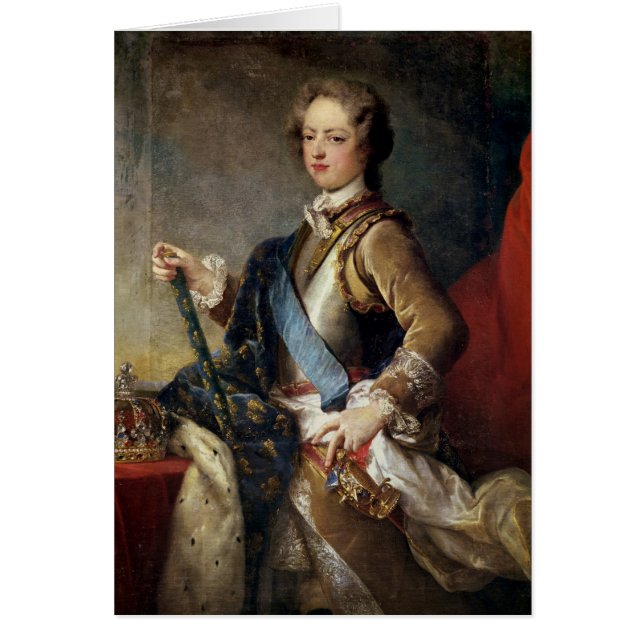 Louis XV gealterte 15, nach 1725 (Vorne)
