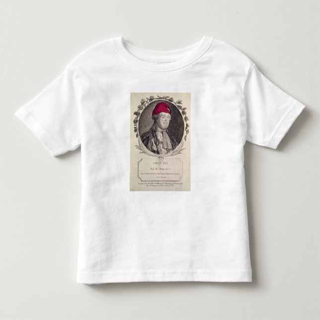 Louis XVI eine phrygian Mütze tragend Kleinkind T-shirt (Vorderseite)