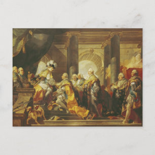 Louis XVI King of France Postkarte