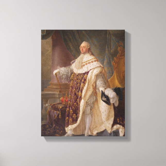 Louis XVI Leinwanddruck (Vorderseite)