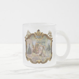 Louis XVI & Marie Antoinette SPARKLE Mirror 3 Mattglastasse