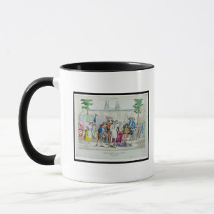 Louis XVI und seine Familie genommen zum Tempel Tasse
