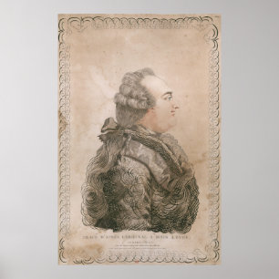 Louis XVI von Joseph Bernard Poster