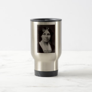 Louisa May Alcott 2 Flints Liebeszitat-Karten & Ge Reisebecher