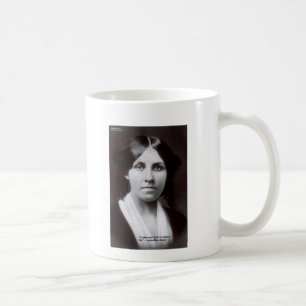 Louisa May Alcott 2 Flints Liebeszitate-Karten & G Tasse