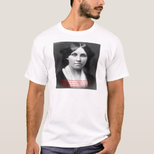 Louisa May Alcott "Money Evil" Weisheit Zitat Gesc T-Shirt