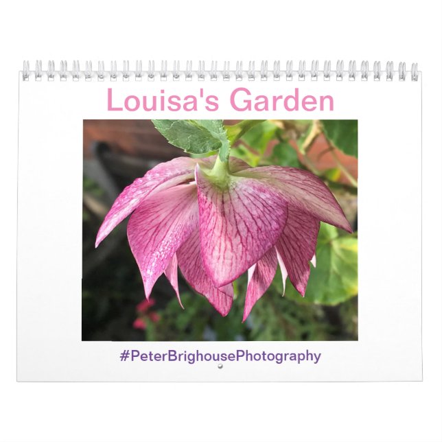 Louisa's Garden Manchester, England Kalender (Titelbild)