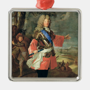 Louisde Frankreich Le Grand Dauphin, 1697 Silbernes Ornament