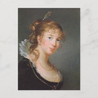 Louise Elisabeth Brun- Prinzessin Louise of Preuße Postkarte