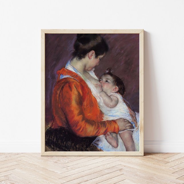 Louise nährt ihr Kind | Mary Cassatt Poster (Von Creator hochgeladen)
