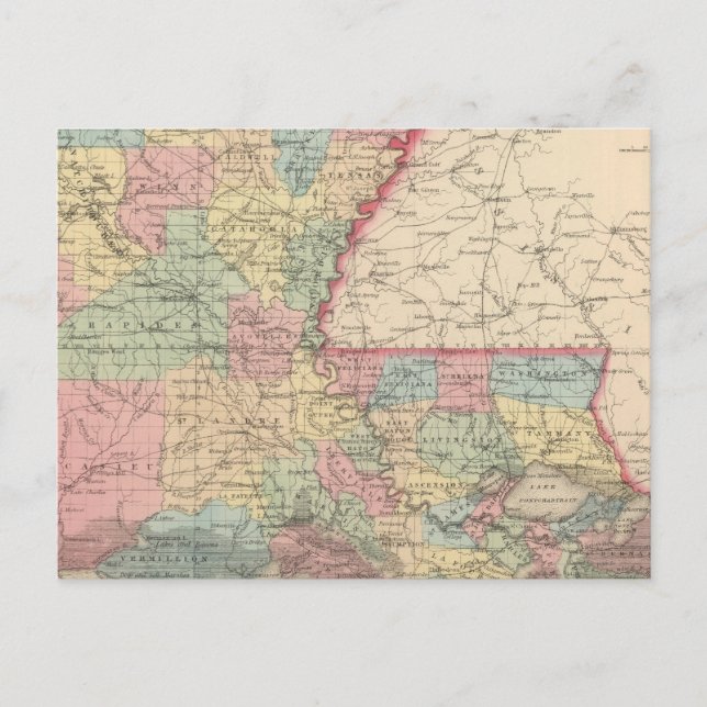 Louisiana 2 postkarte (Vorderseite)