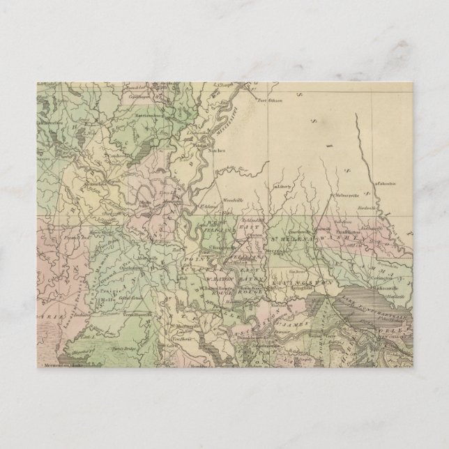 Louisiana 3 postkarte (Vorderseite)